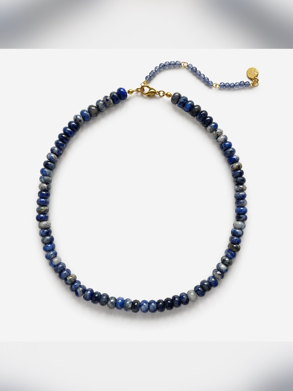 New mayamar genuine Lapis Bead Necklace - Blue Women Jewelry - Picture 6 of 7